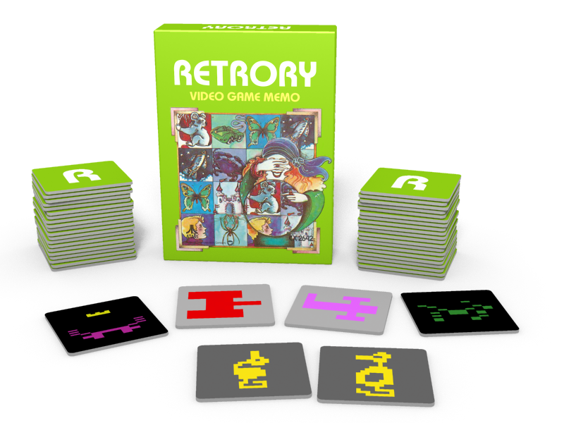 RETRORY Atari 2600 Memory Match Game