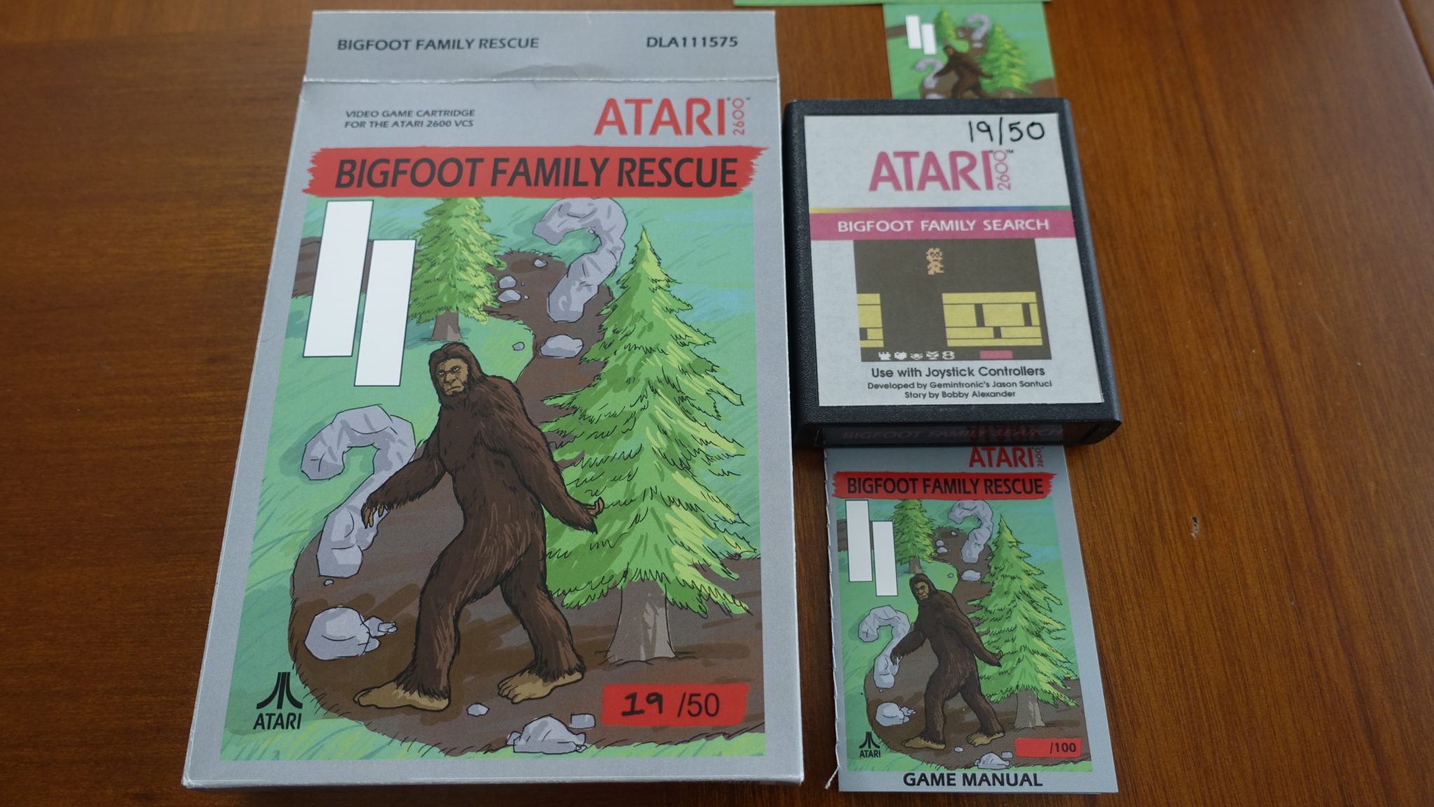 Bigfoot Family Search | Atari 2600 Kickstarter