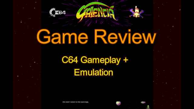 Commodore 64 Galencia Game Preview
