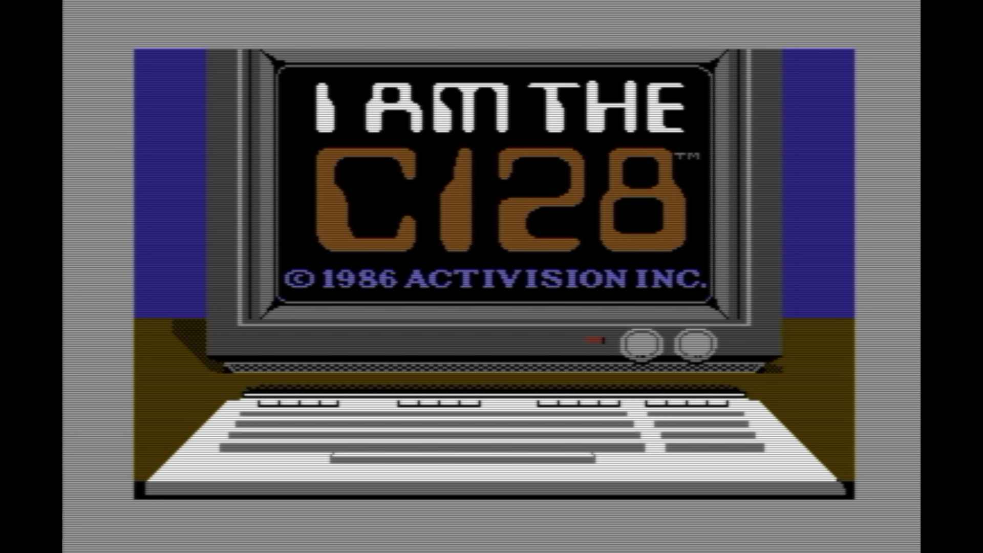 I am the C128 demo
