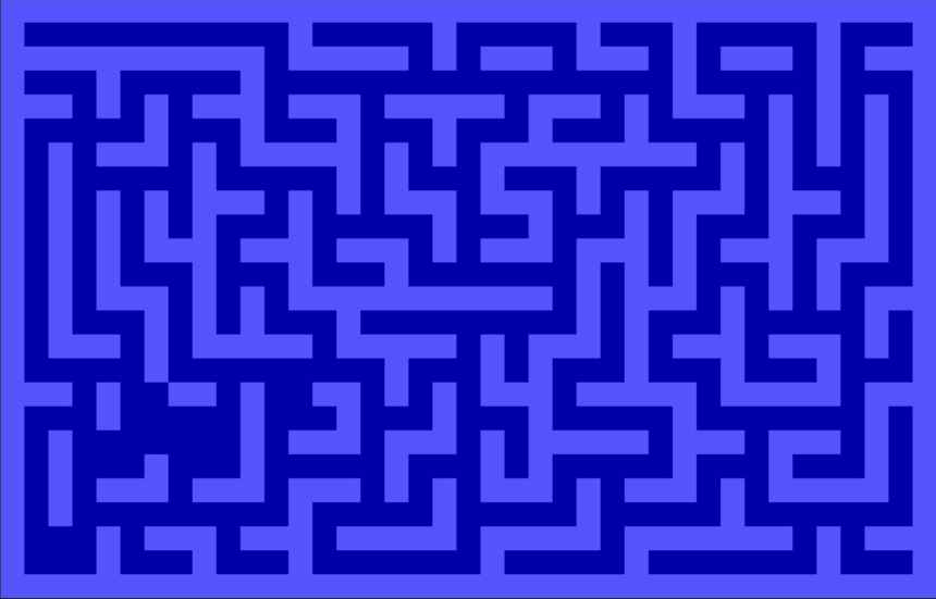 Create Mazes in BASIC, ASM, even in INTYbasic!