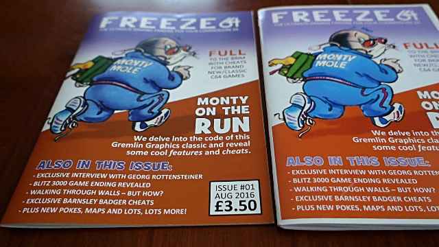 Freeze64 Digital Fanzine vs Original print quality