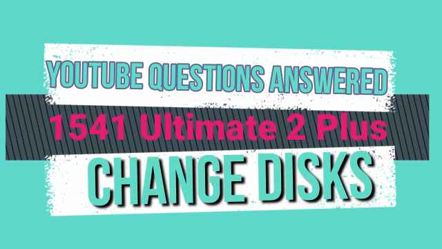 C64 1541 Ultimate 2 plus – How to change disks