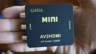 Gana HDMI Upscaler – Play Plug and Play games with HDMI
