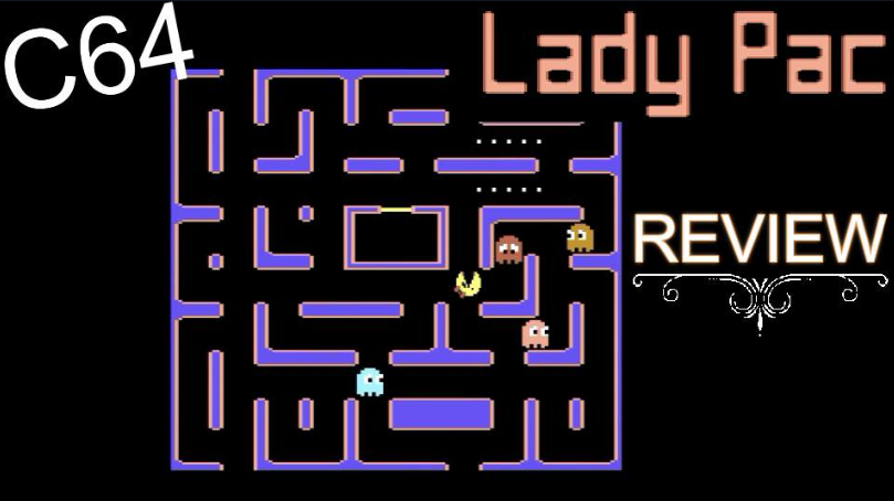 C64 Lady Pac Review | Ms. Pac-Man port