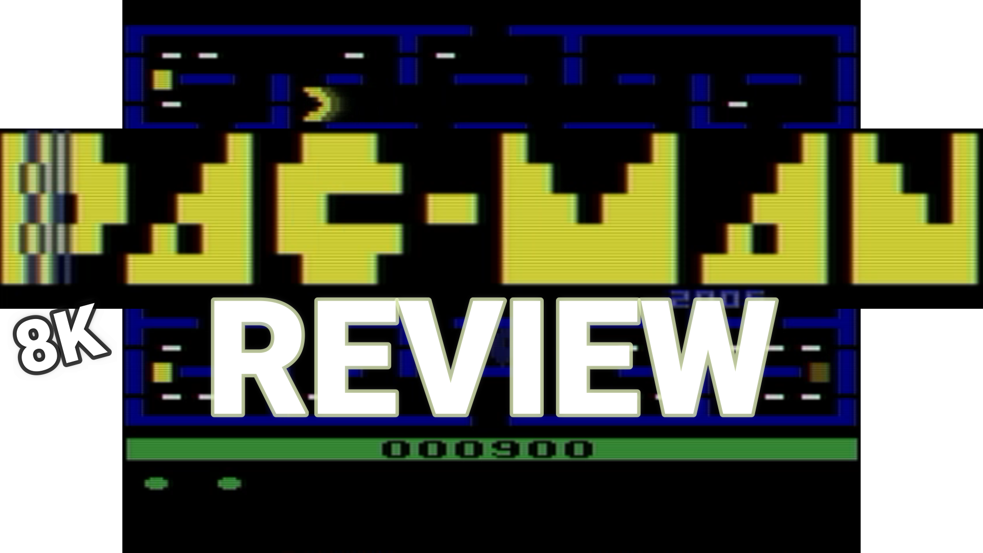 Pacman 8K review by Nukey Shay (Hack of Atari Pac-Man)