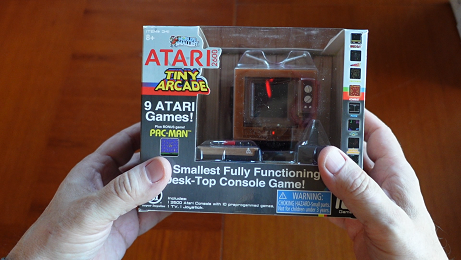 Tiny Arcade Atari 2600 Desk Top Console Game Toy