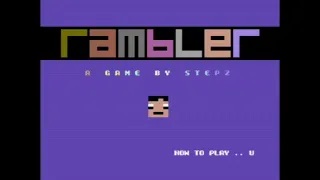 Rambler complete playthrough for the Commodore 64 by Stepz