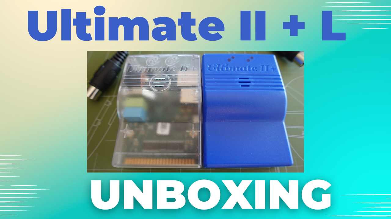 Ultimate II+L Unboxing for the Commodore 64