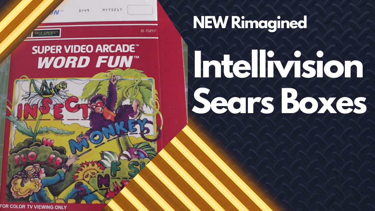 Reimagined Intellivision Sears Boxes
