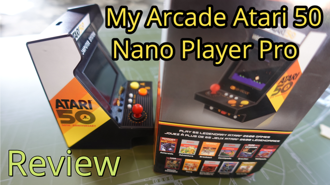 My Arcade Atari 50 Nano Player Pro Review