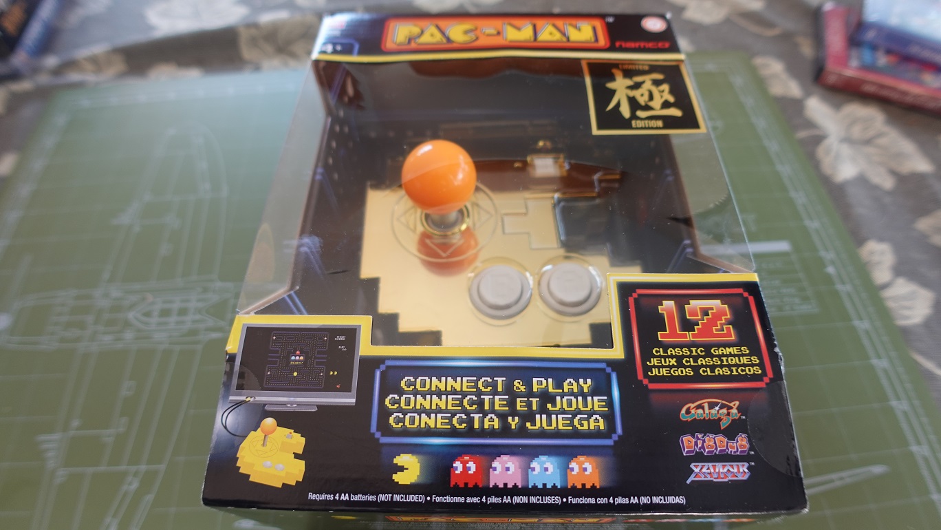 Pac-Man Plug and Play Gold Edition Review | Pacman Game toy