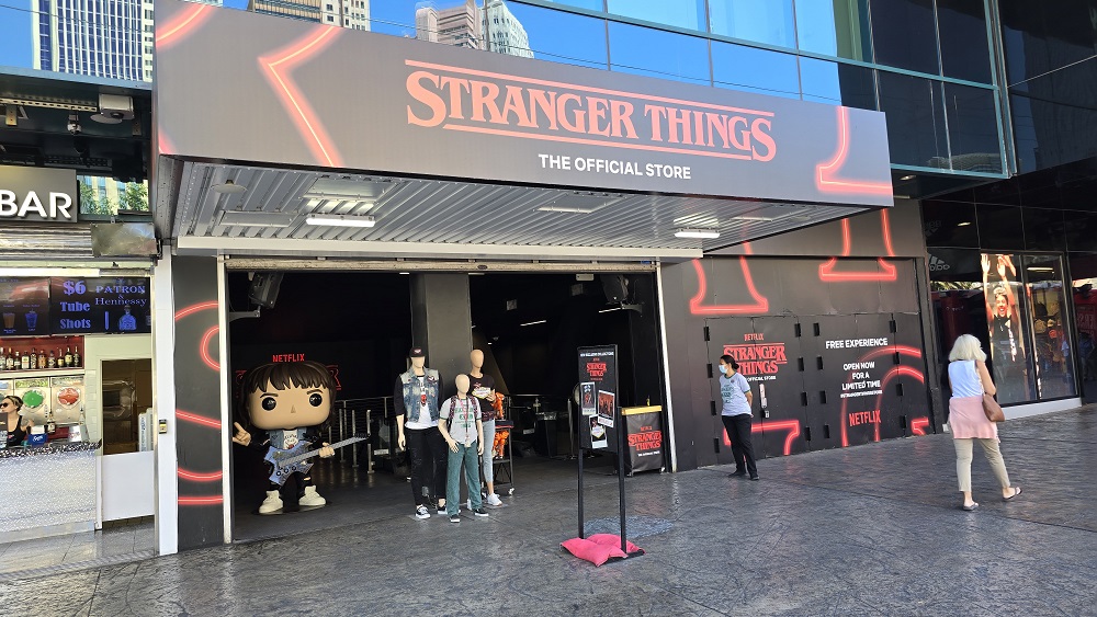 Stranger Things Las Vegas Store Visit 2024